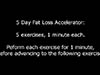 5 Day Fat Loss Accelerator Mini Circuit